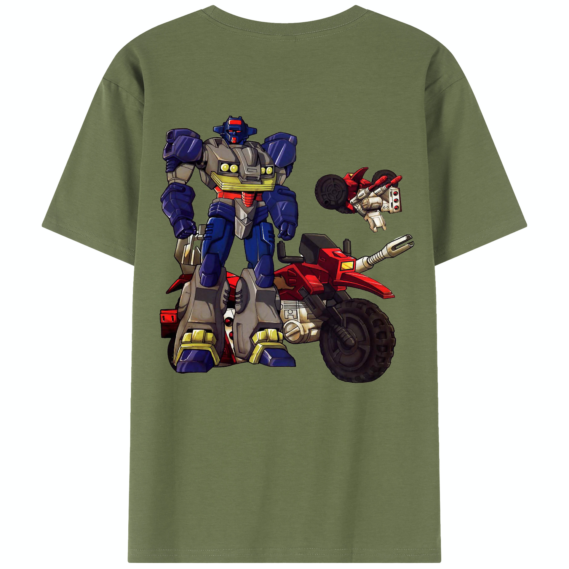 （画像用）  綿100％半袖Tシャツ（背面プリント）
